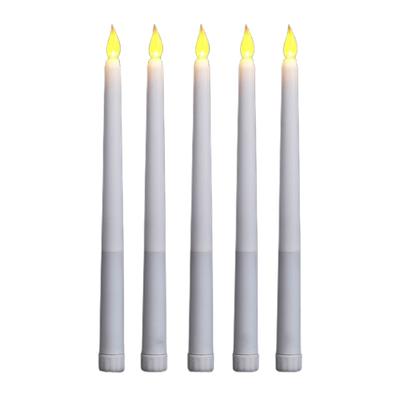 5pcs Flameless LED Taper Candle for Wedding Birthday Party Church Event Home
