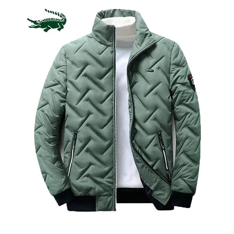 

CARTELO качественная повседневная куртка с вышивкой, мужская осенне-зимняя верхняя одежда, спортивная одежда в мандаринском стиле, мужские куртки для мужчин, хлопковая одежда