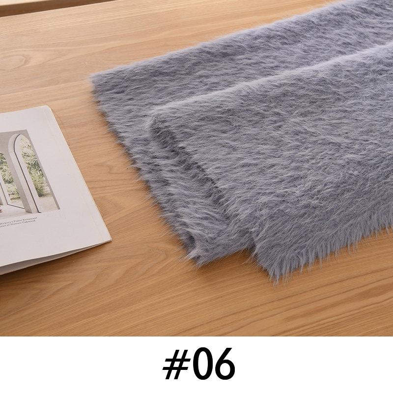 50*160cm Warm Plush Thicken Encryption Fabric 3cm Mohair Fabric DIY Coat Pillow Blanket Plush Toy Clothing Background Display
