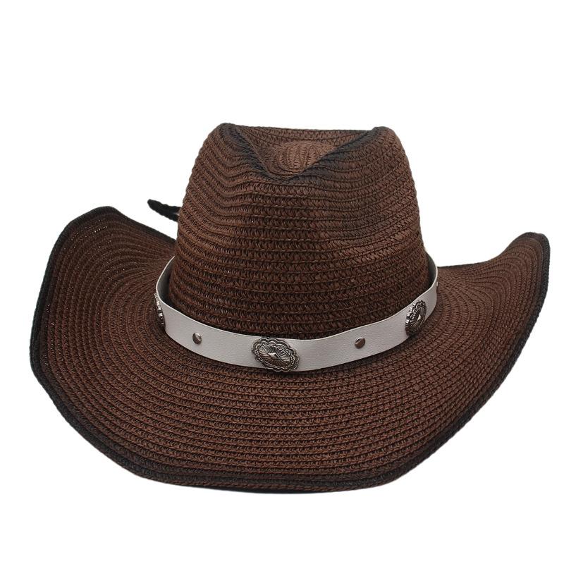 

Shade Beach Breathable Sunscreen Hat Cross-Border Warped Edge Panama Straw Hat Cross-Border Korean Version Of Men S And Women S Top Hats Jazz Hat One-size-fits-all straw hat [gradient]