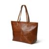 (The Kim Tote Bag - Cocoa Brown) Leather Bag