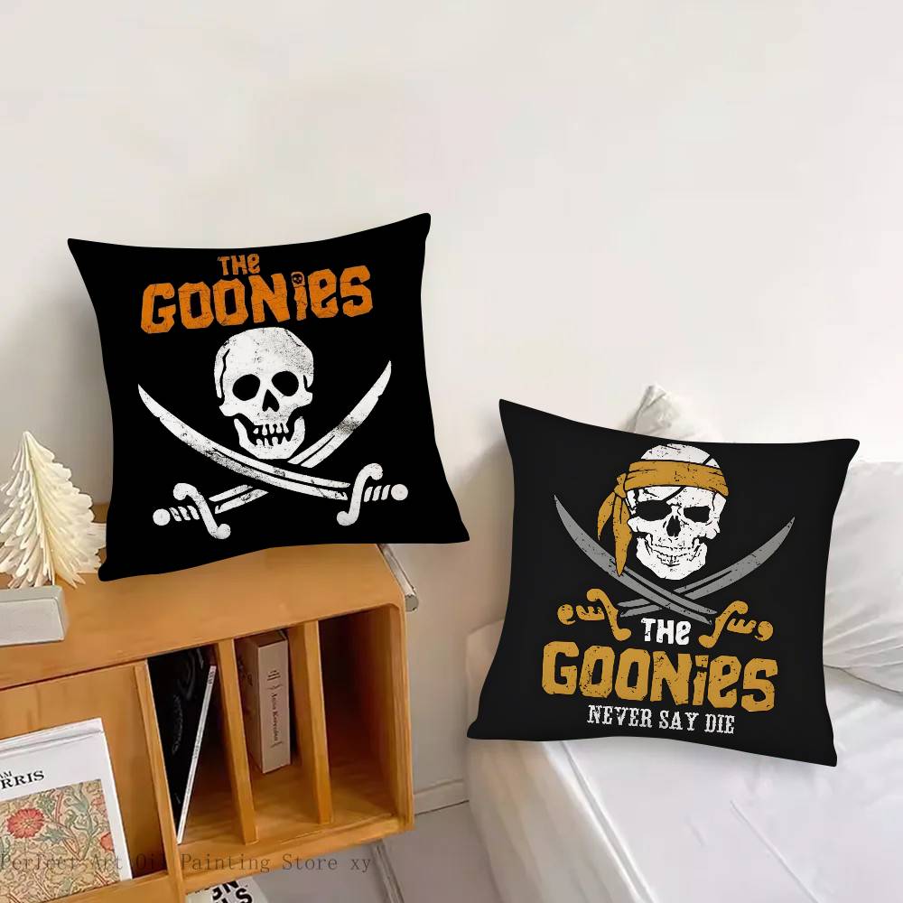 1Pc The Goonies Pillow Case Fashion Square Pillowcase Bedroom Sofa Room Ins Decoration Leisure