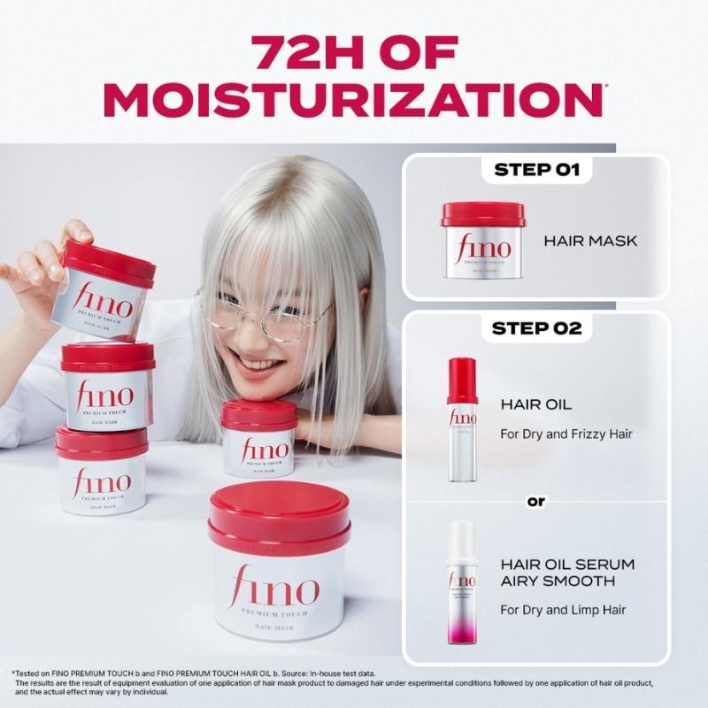 FINO Premium Touch Hair Oil Serum Airy Smooth (70ml / 2.37 Fl. Oz)