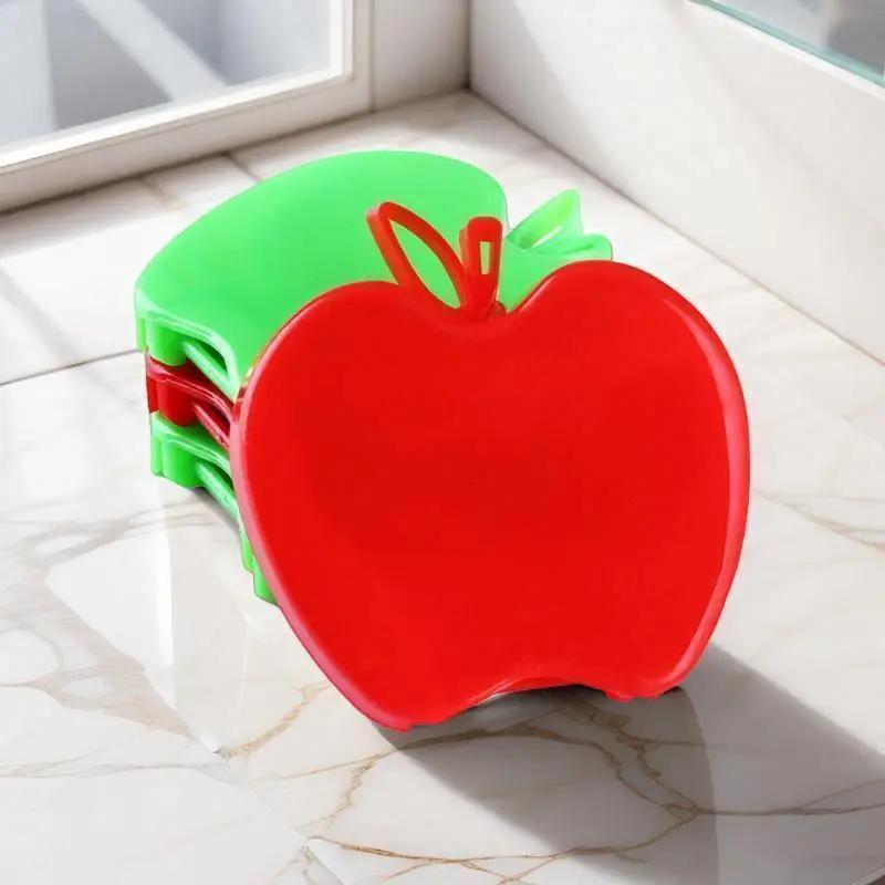 Apple Shaped Fruit Peeler Creative Foldable Potato Yam Apple Peeler Plastic Stainless Steel Portable Scraper Kitchen Small Tool