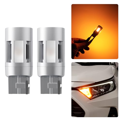 

Светодиодная лампа указателя поворота GIMUYA T20 с разными цоколями, Скрытая, Встроенный резистор, Предотвращает гипервспышки, Одинарная, Соответствует требованиям техосмотра, S