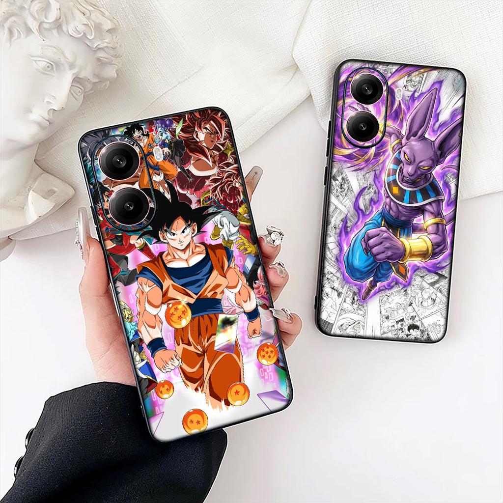 Torankusu Trunks Dragon Gokus Ball Phone Cover for Xiaomi Redmi Note 12 11 10 A3 Pro 10A 10C 12C Note12 5G Protective Case