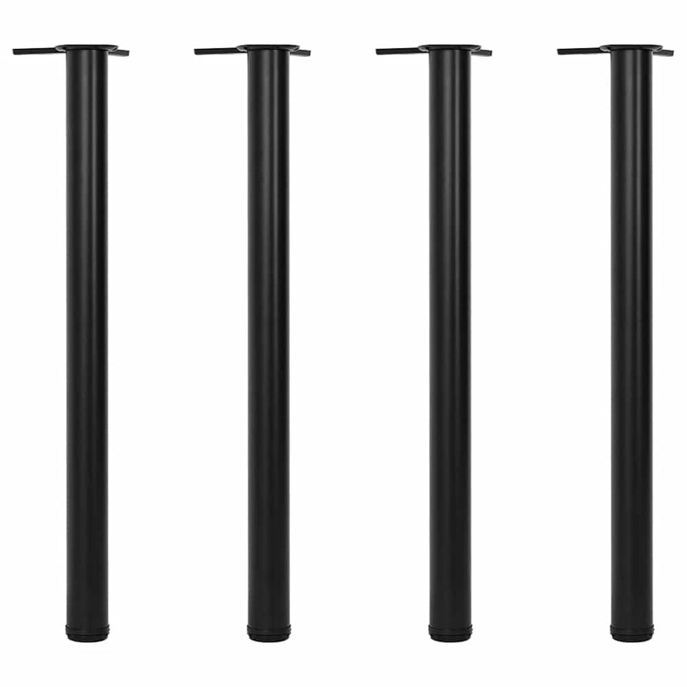 4 pieds de table réglables en hauteur 870 mm