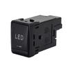 1PC fan Rearview mirror folding After Fog Light Driving recorder radar Front Fog Light Switch Button For Nissan X-TRAIL 14-20