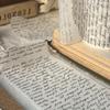 1 рулон 8 метрів ретро англійський любовний лист DIY матеріал для колажу прикраса та паперова стрічка для хендмейд щоденника