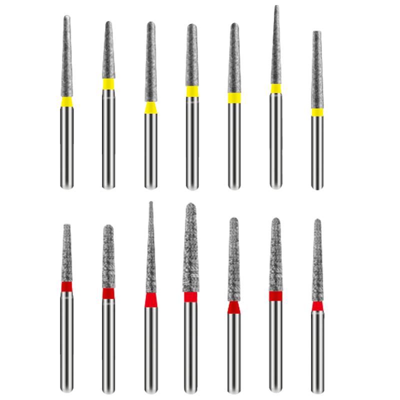 50Pcs Dental Diamond Burs Drill FG 1 6Mm For High Speed Handpiece Denspay Polishing Whitening Lab Material
