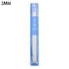 5Pcs Stainless Steel Straight Knitting Needles Metal Crochet Hook DIY Sweater Weave Knitting Tools Size 2-5mm Sewing Accessories