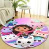 1pc Gaby's Bubble House2 Design Printed Area Round Carpet for Bedroom Living Room Home Decor Rugs Mat Non Slip Mat Rug for Bedside