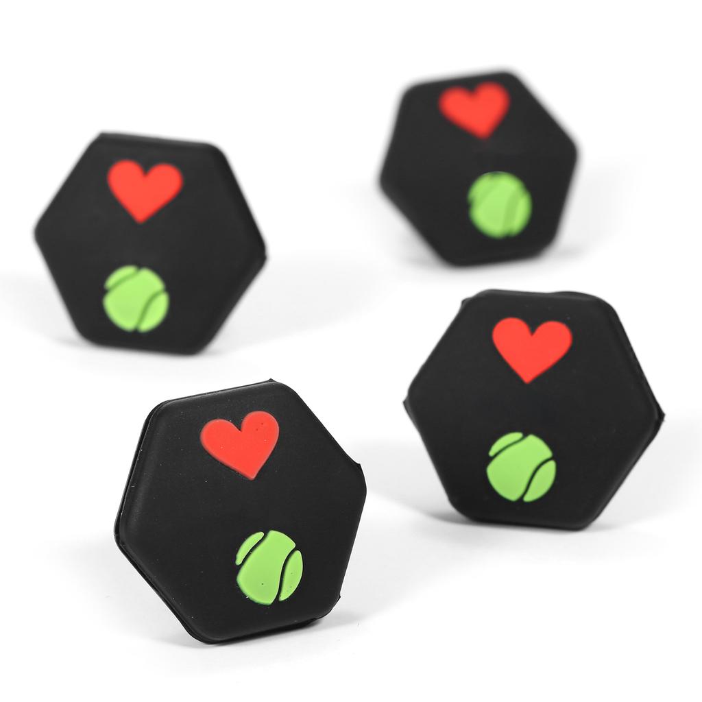 Pack of 7 Tennis Vibration Dampener for Tennis Racket