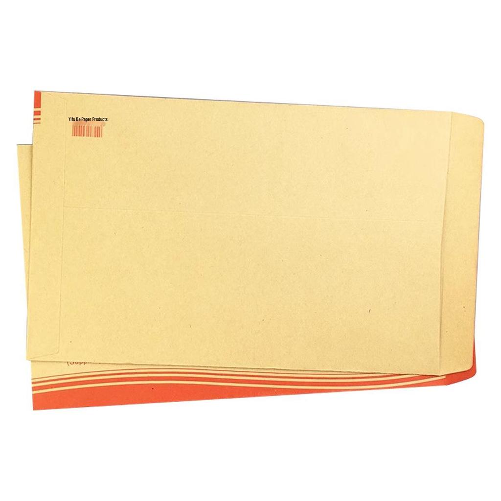 Dual-Language VAT Invoice Storage Bag - Customizable Chinese/English Version
