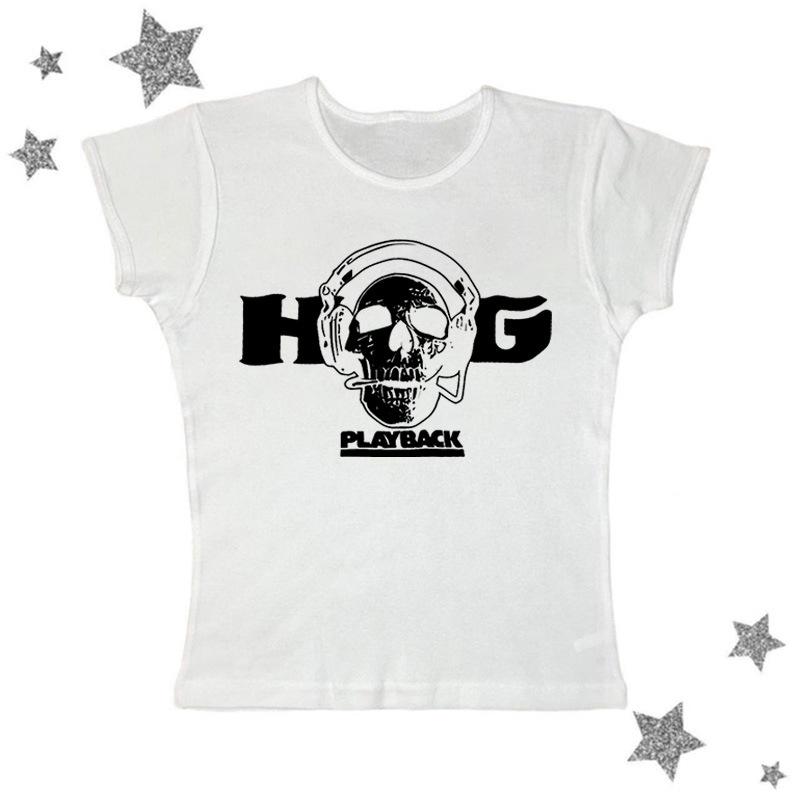 YK Millennium Style Fashion Letter Printed Suspender Vest Spring and Summer New Simple Single Wear Short T-Shirt Inside