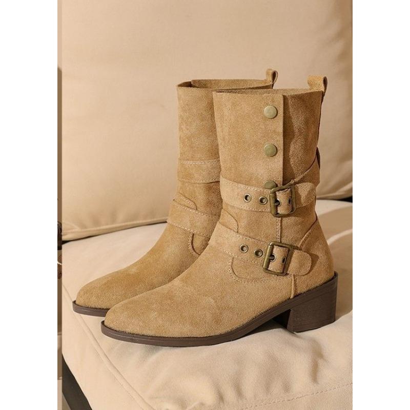 Short Boots, Women's Shoes, Slim Boots, New Retro Pointed Boots, Fashion Boots, Martin Boots