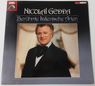 LP Record NICOLAI GEDDA - Beruhmte Italienische Arien 03702703 His Master's Vo Non Japan Classical Used