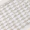 10Pcs Female adjustable zirconia ring with simple and elegant style, versatile ring, letter ring