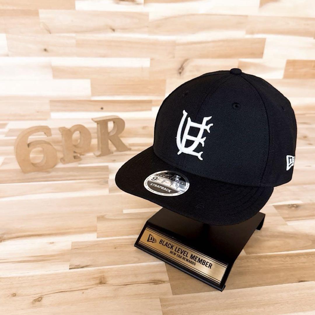 

[USED] Extremely rare New Era x Uniform Experiment limited edition collaboration cap in black and white