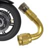 Motorcycle Tire Valves Extension Pole 90 / 45 /135 Degree Motorcycle Air Inflation Adapter Scooter Valves Extender Tyre Accesory