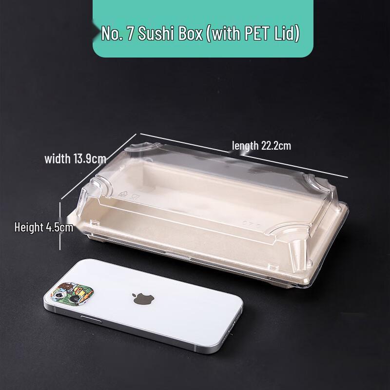 Einweg-Sushi-Take-out-Behälter mit Deckel