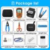 15km -70~+ 10dbm Visual Fault Locator Tester FTTH Fiber Optic Tool Kit with Fiber Cleaver All In One Optical Power Meter