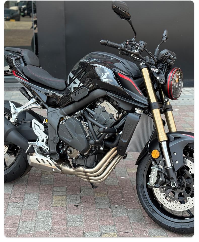 600RS Aluminum Alloy Spring Head Bumper with Carbon Steel Guard for Racing Bar Modification