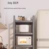 Multi-Layer Floor-Standing Kitchen Storage Rack