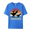 Papa Saurus Dino Twins Papasurus Tshirt Fitted Cosie T Shirt Combed  Cotton Man Tees Cosie TShirt Wholesale