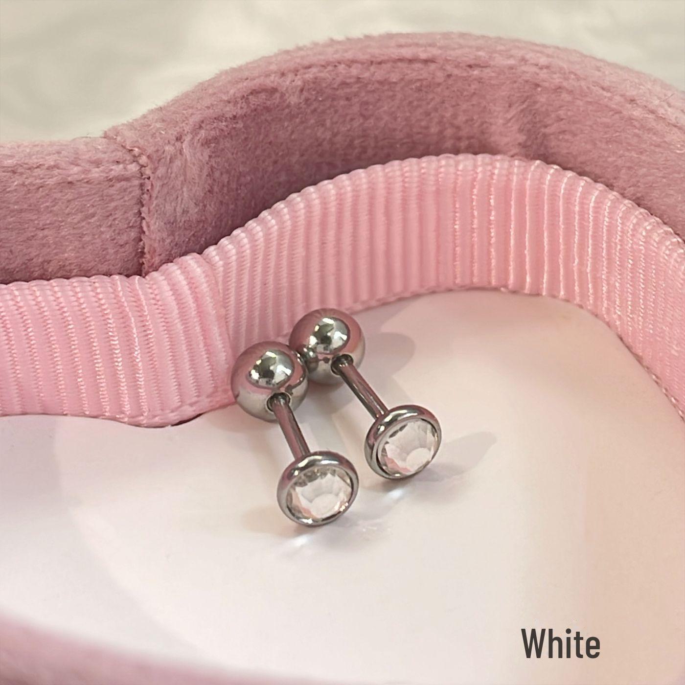 

Красочные 4 мм круглые серьги-гвоздики из титановой стали с бриллиантами для женщин