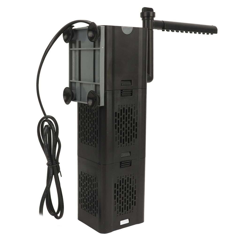 Aquarium Filter Pump 25W Submersible Power Filter Wavemaker Pump with Aeration Rainfall Circulation