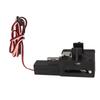 RLG4 90 Degree RC Electronic Retractable Landing Gear Aluminum Alloy Steering Gear Black