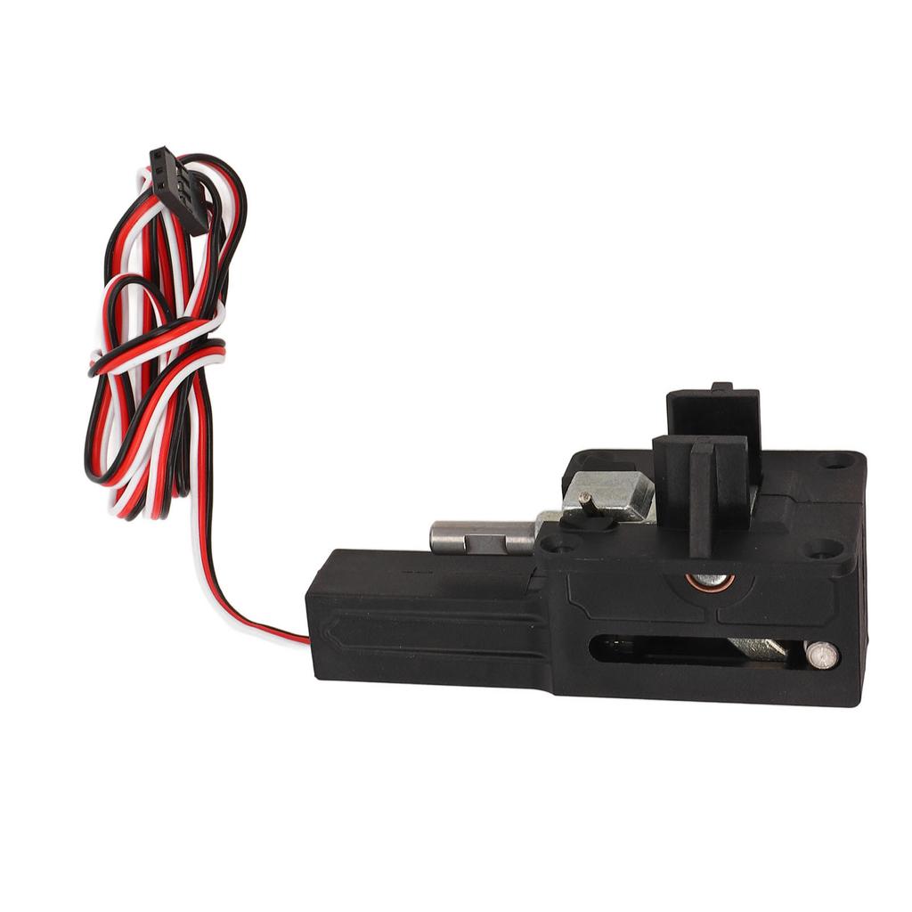 RLG4 90 Degree RC Electronic Retractable Landing Gear Aluminum Alloy Steering Gear Black