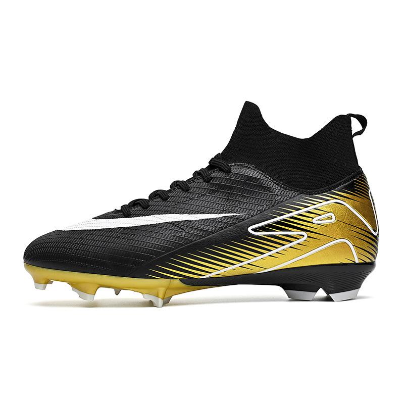 Genuine new football shoes, men's and women's adult high-top long nails, youth broken nails, student children's professional competition training sho