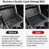 TTCR-II Compatible With -2025 Toyota Tundra Console Organizer Tray, For -2025 Tundra Limited/SR/TRD Center Console Secondary Organizer Tray