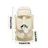 Creative Easter Island Statue Tissue Box 3in1 Earphone Stand Eyeglass Stand Large Capacity Napkin Organizer Rack For Office home