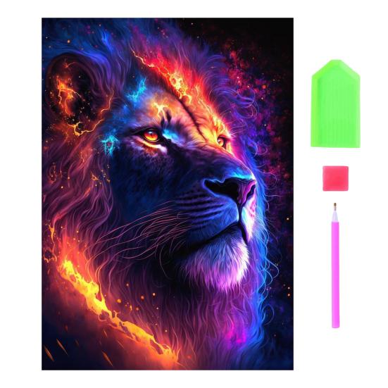 

1 комплект DIY комплект алмазной живописи изысканный животный цветочный узор горный хрусталь картина для украшения дома фиолетовый