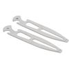 2PCS Deck Fill Plate Key Stainless Steel Gas Water Tank Deck Filler Key Tool Bottle Opener for Yacht Fuel Water Tank
