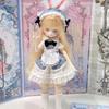 Momo Girl Series 1/8 Movable Joints Anime Doll Kawaii Collectible Figure Art Toy  Cute Desk Decoration Gift