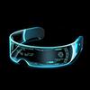 Punk‑Gypsy Tech‑Style LED Glowing Glasses, Flash‑Effect Party Eyewear for Electric‑Music‑Festival KTV Bar Cyberpunk‑Themed Events