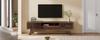 TV Lowboard TV Cabinet TV Board TV Table MDF Slatted Doors Drawer Cable Passage Living Room