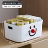 Desktop Storage Box Dormitory Sundries Plastic Cosmetic Storage Box Bathroom Kitchen Sorting Storage Basket Bins