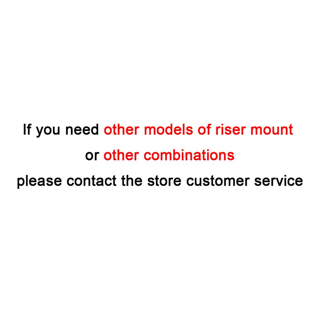 Tactical UNITY Riser Mount FAST FTC Magnifier Mount Optic Base For G33 G43 G45 2.26'' 2.91'' Optical Height Sight Scope Mounts