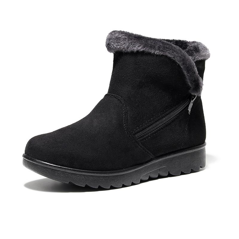 Winter New And Old Beijing Cloth Shoes Women 'S Warm Elderly Snow Boots Large Size Cotton Boots Middle -Aged And Elderly Cotton Shoes