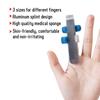 Aluminium Alloy Finger Protector Correction Fixed Splint Brace Finger Support Sleeve