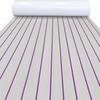 2400*300*5mm EVA Foam Boat Decking Sheet Mat Yacht Motorboat Anti Slip Vehicle Self-adhesive Marine Faux Teak Deck Flooring Pad