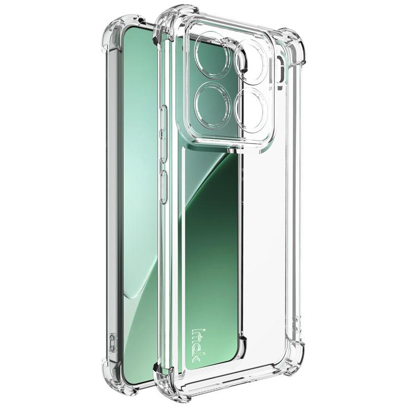 

IMAK UX-4 Series for Xiaomi 15 Pro Case Straight Frame Four Corner Shockproof Clear TPU Cover A