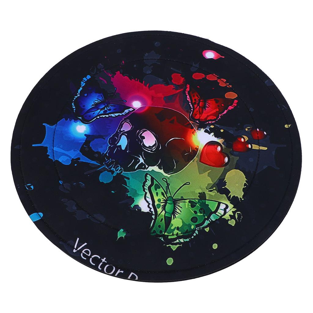 Bike Disc Brake Cover PP5 Fabric Disc Brake Wash Cover Protect From Overspray Skull Pattern for