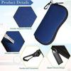 Protective Cover Reading Eyewear Case Zipper Wallet Eyewear Protector  Men Women