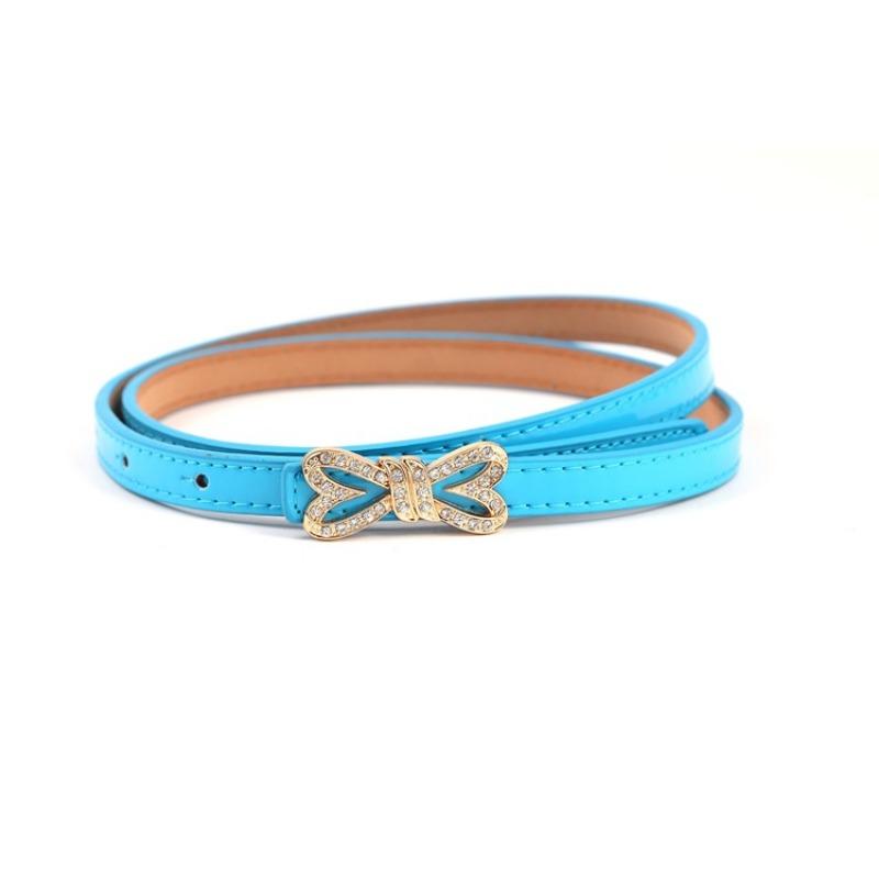 

Корейская версия тонкого женского пояса, инкрустированного стразами и бриллиантами, модный универсальный пояс, тонкий пояс в форме бриллиантового сердца, женский пояс, полый 100-135CM